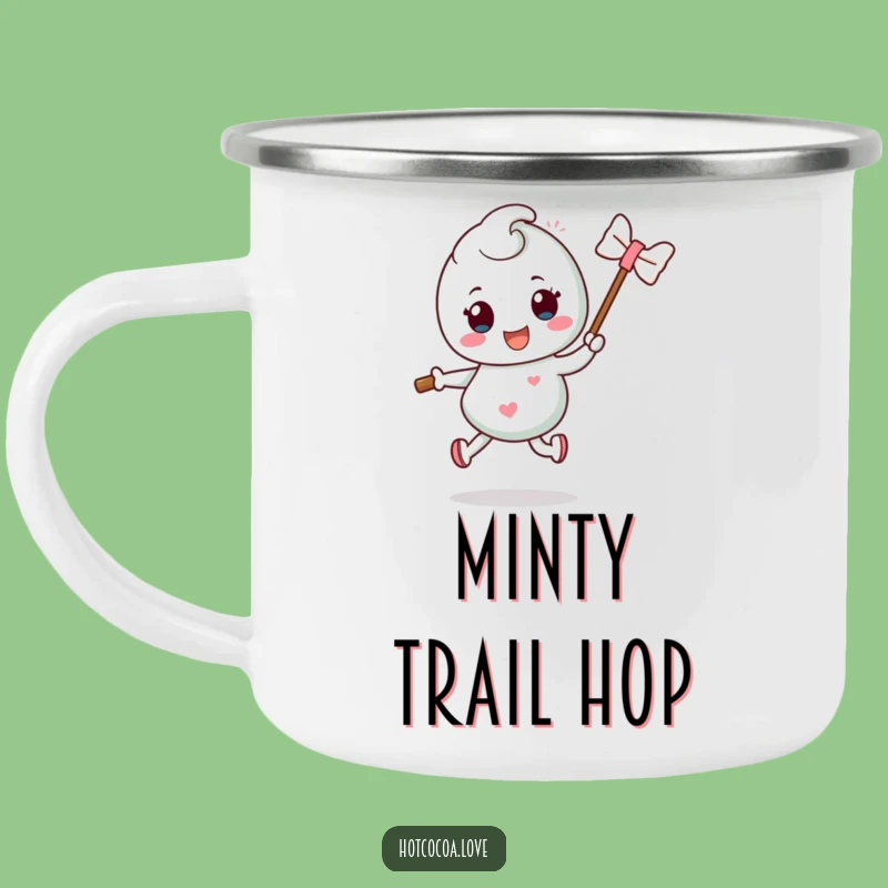 Funny Mint Candy Hop Camping Mug: Refresh Your Adventures with Humor
