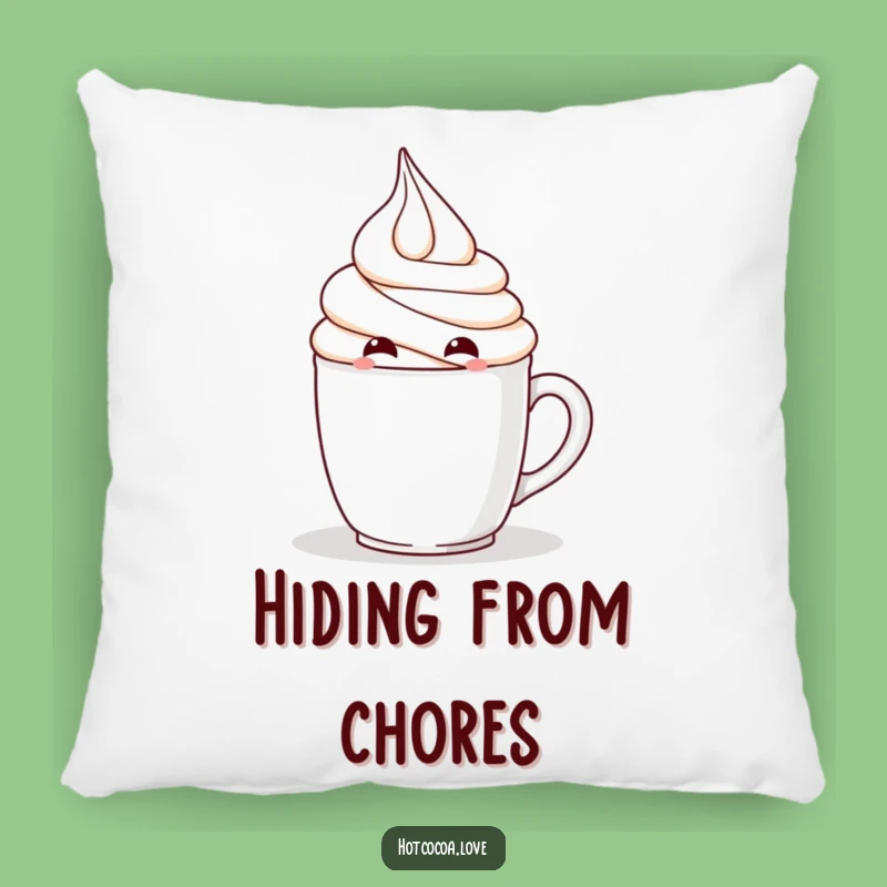 Funny Mischievous Whipped Cream Pillow - Hiding Comfort