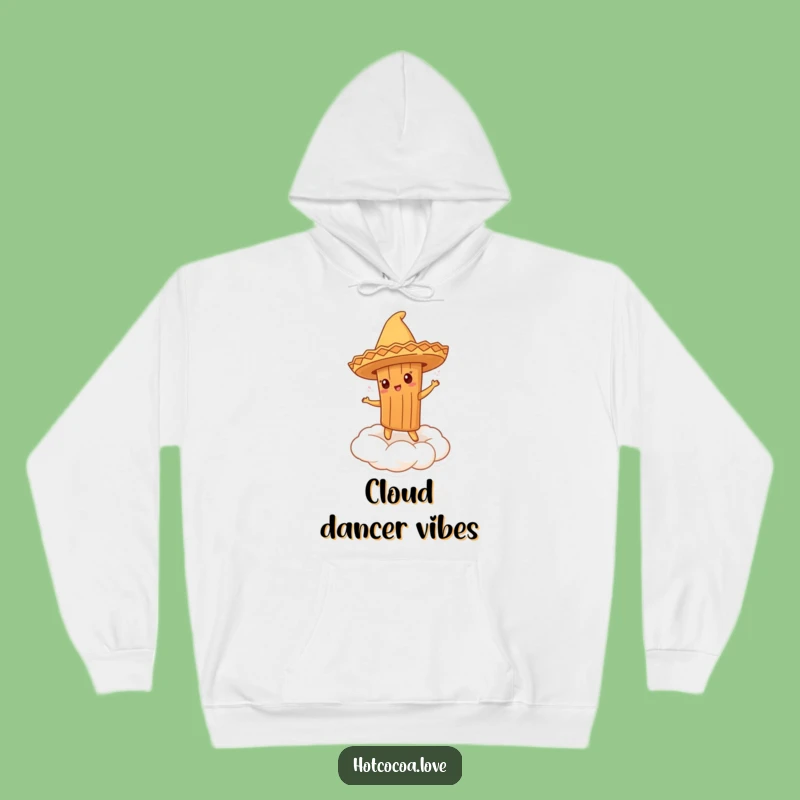 Funny Cinnamon Stick Sombrero Dancer Hoodie: Cozy & Festive Humor!