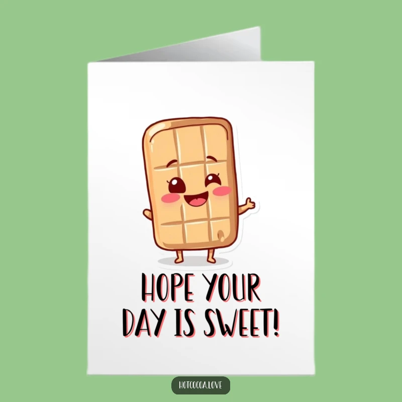 Free Printable Chocolate Bar Birthday Card- Wiggle with Joy Funny Downloadable Gift