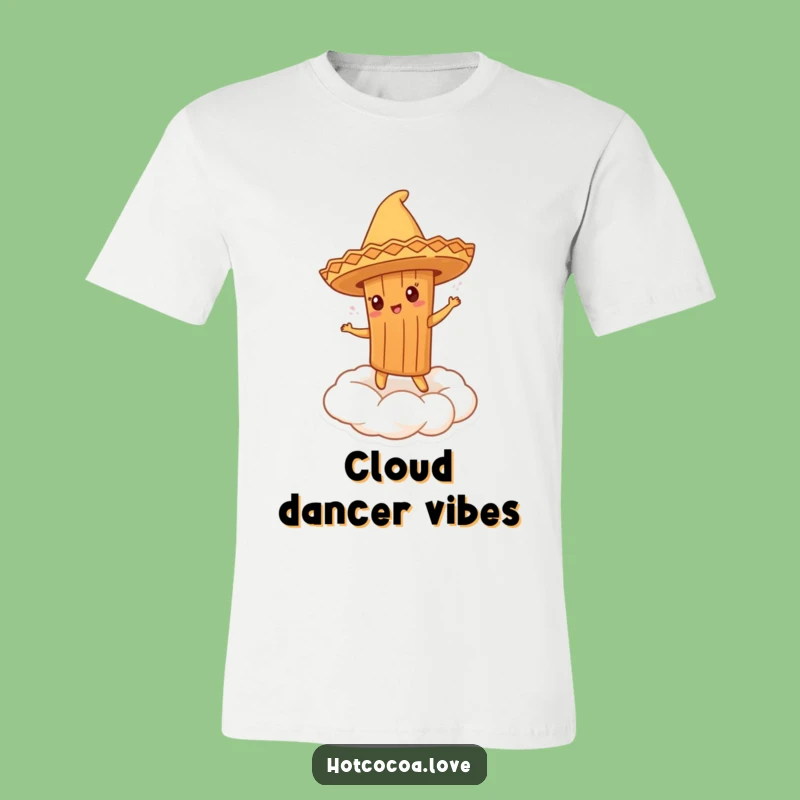 Funny Cinnamon Stick Sombrero Dancer T-Shirt: Wearable Fiesta Fun!