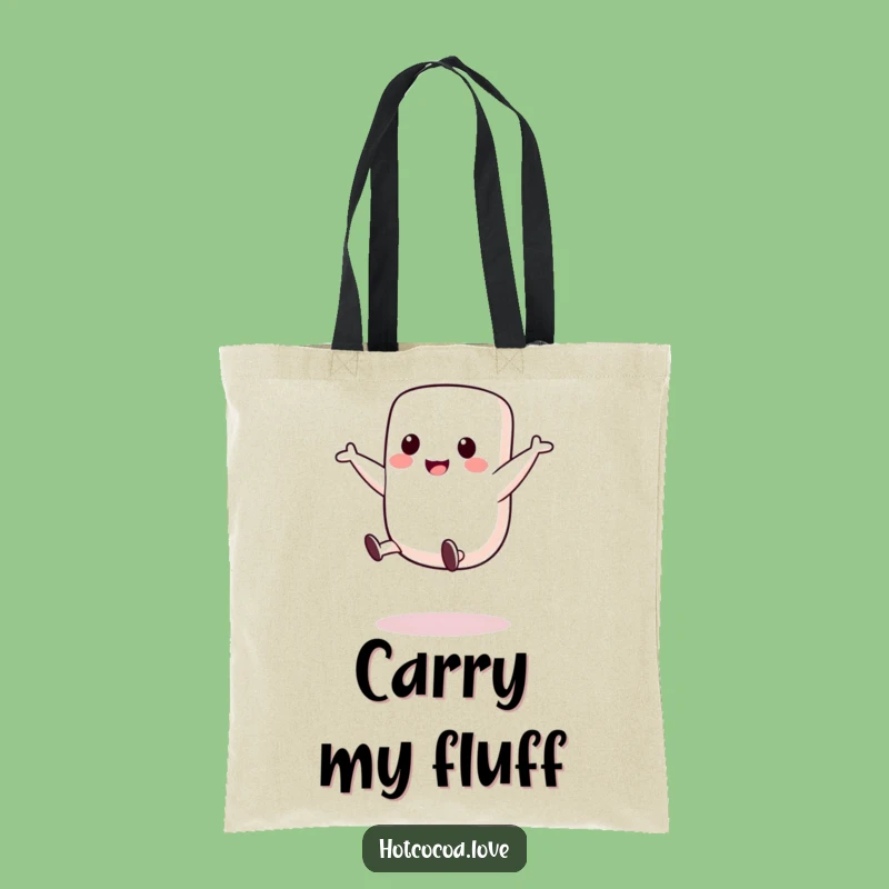 Funny Marshmallow Cartwheel Tote - Carry Fun Everywhere You Go